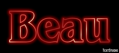 Beau テキスト効果