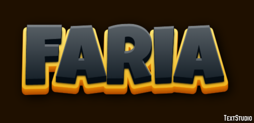 Faria Efeito de texto