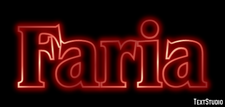 Faria Efeito de texto