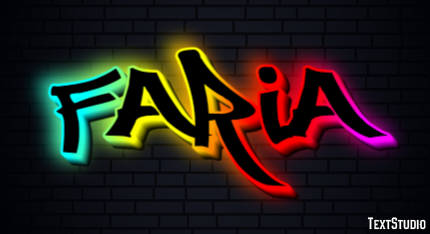 Faria Efeito de texto