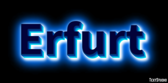 Erfurt Эффект текста
