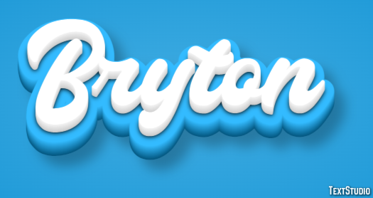 Bryton Effetto testo