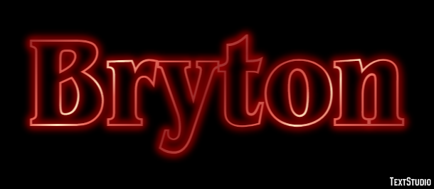 Bryton Effetto testo
