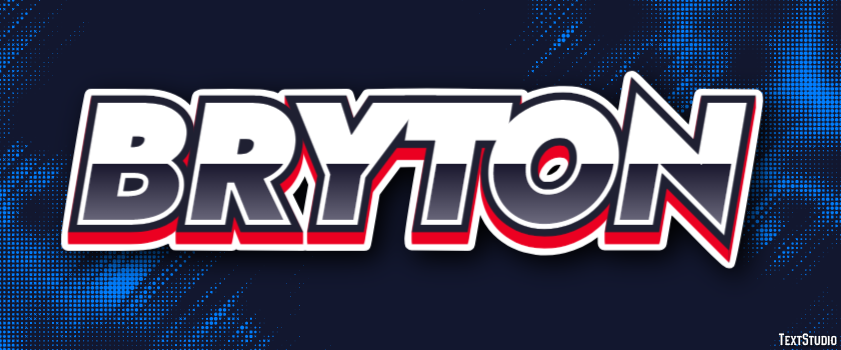 Bryton Text Effect