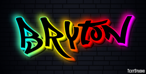 Bryton Effetto testo
