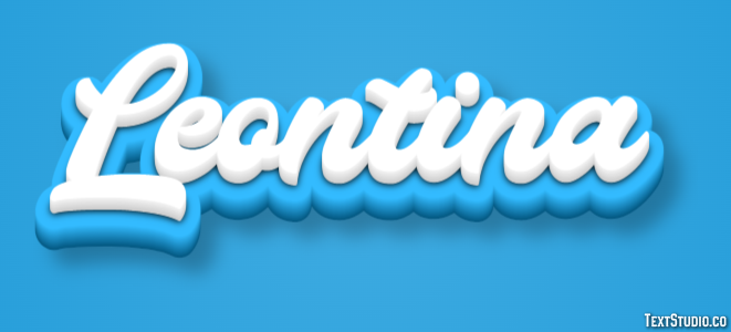 Leontina Text Effect