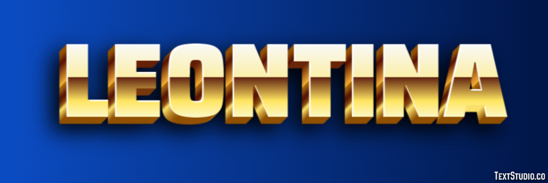 Leontina Text Effect