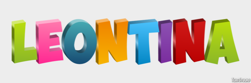 Leontina Text Effect