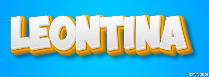 Leontina Text Effect