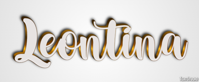 Leontina Text Effect