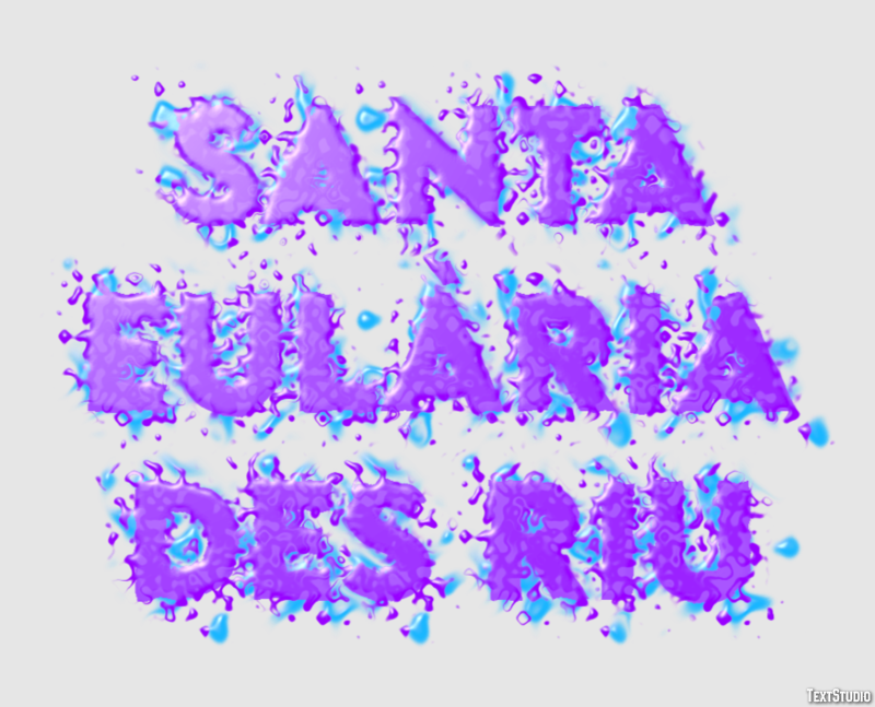 Santa Eulària des Riu Efekt tekstowy