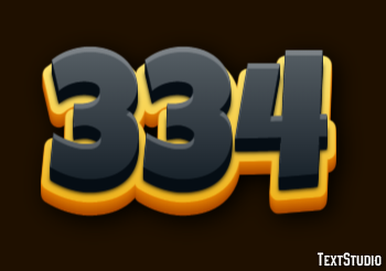 334 Text Effect