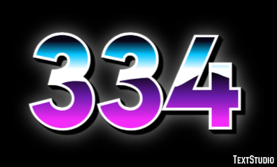334 Text Effect