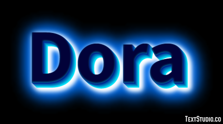 Dora Texteffekt