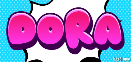 Dora Effetto testo
