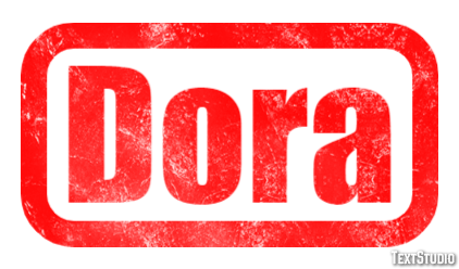 Dora Effetto testo