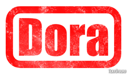Dora Texteffekt