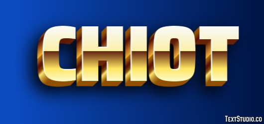 Chiot Effet de texte