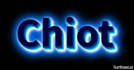 Chiot Effet de Texte