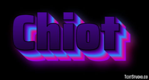 Chiot Effet de texte