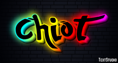 Chiot Effet de Texte