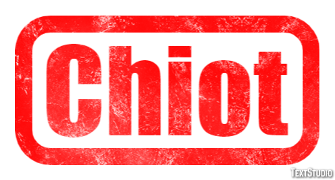 Chiot Effet de texte