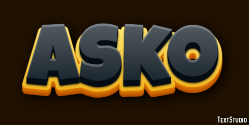 Asko Text Effect