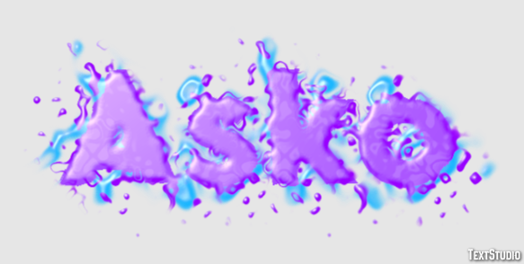 Asko Text Effect