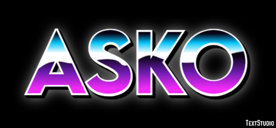 Asko Text effect