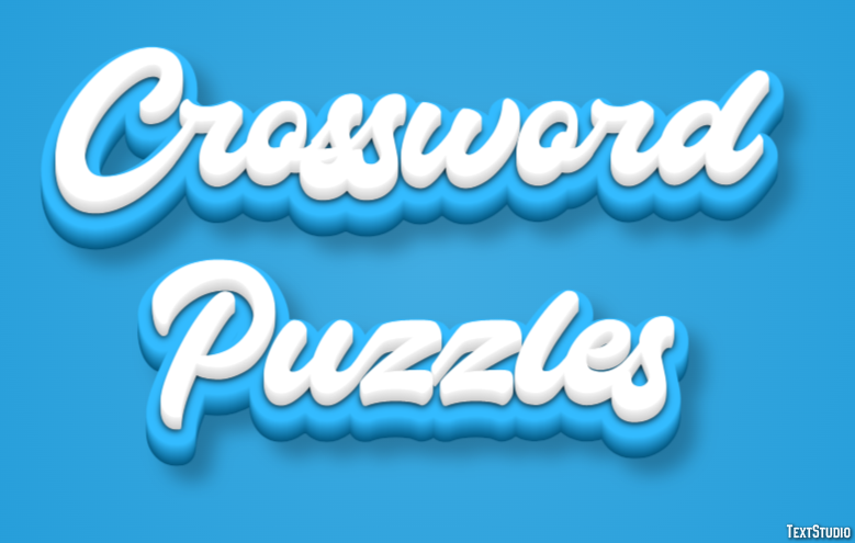 Crossword Puzzles テキスト効果