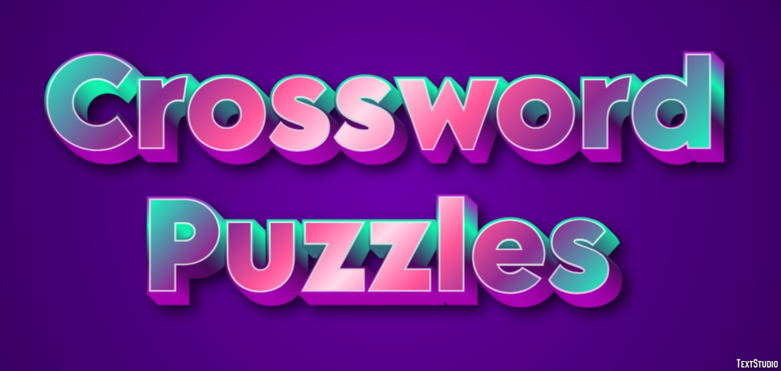 Crossword Puzzles テキスト効果