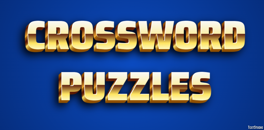 Crossword Puzzles テキスト効果