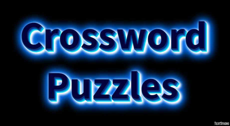 Crossword Puzzles テキスト効果