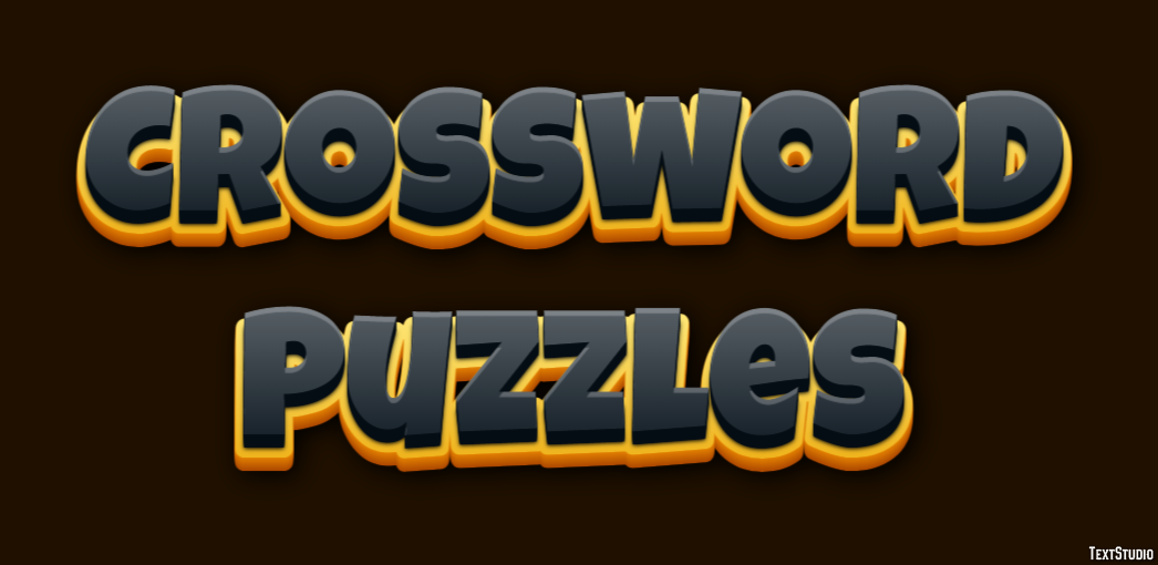 Crossword Puzzles テキスト効果