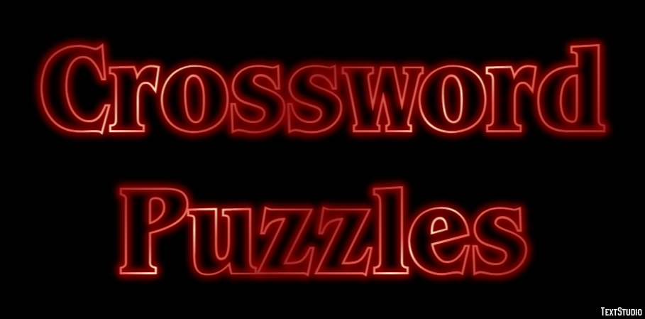 Crossword Puzzles テキスト効果