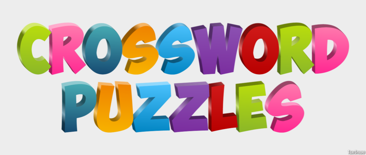 Crossword Puzzles テキスト効果