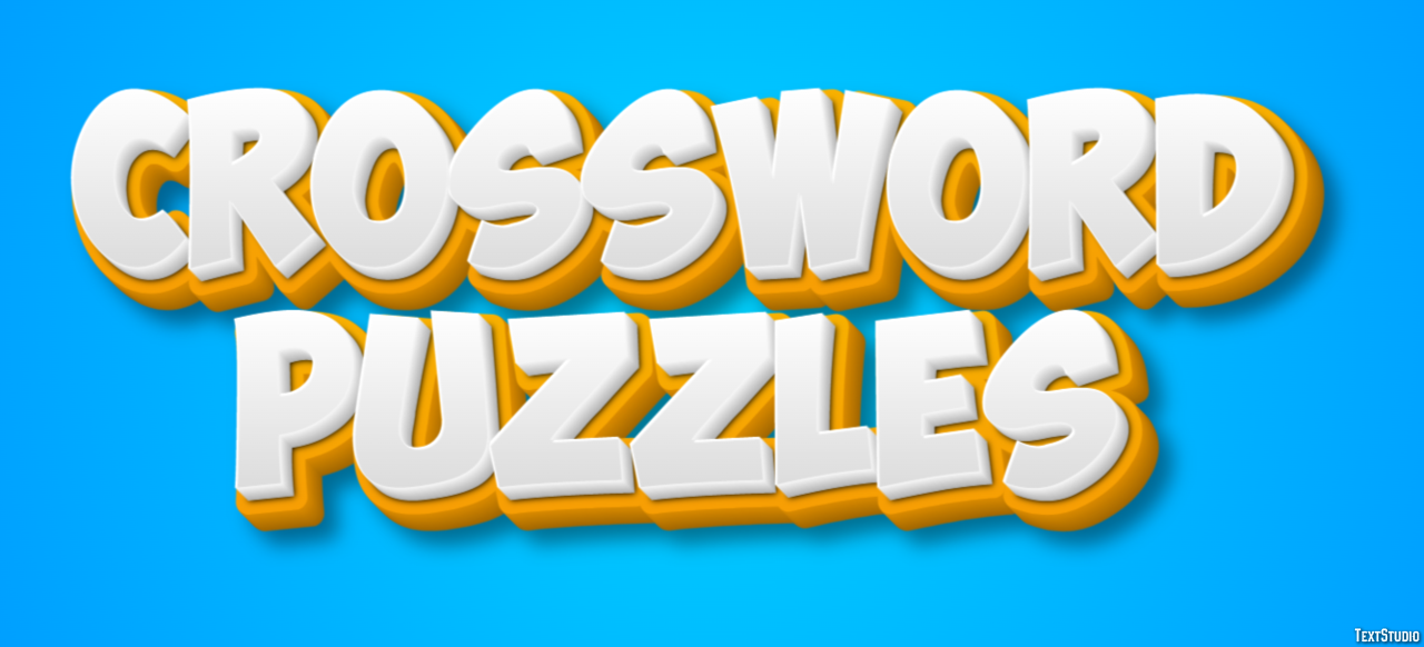 Crossword Puzzles テキスト効果