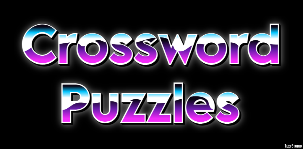 Crossword Puzzles テキスト効果