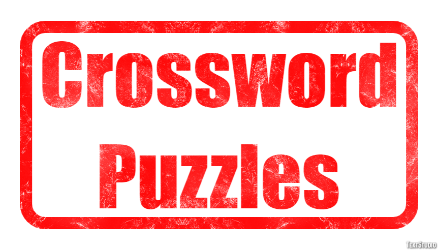 Crossword Puzzles テキスト効果