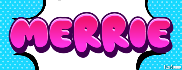 Merrie Tekst Effect