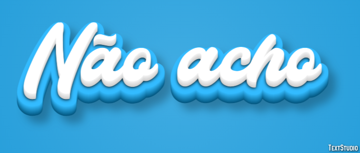 Não acho Efeito de texto