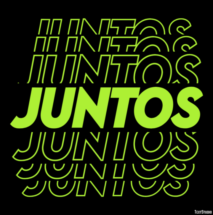 Juntos Effetto testo