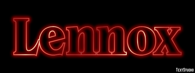 Lennox Efekt tekstowy