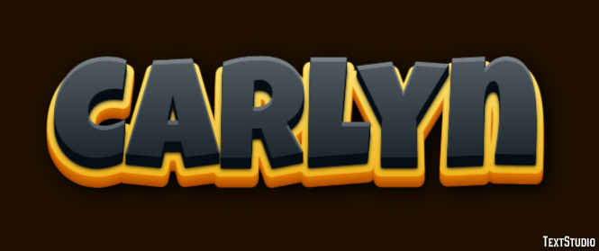 Carlyn Text Effect