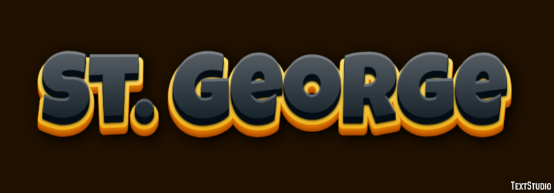 St. George Efekt tekstowy
