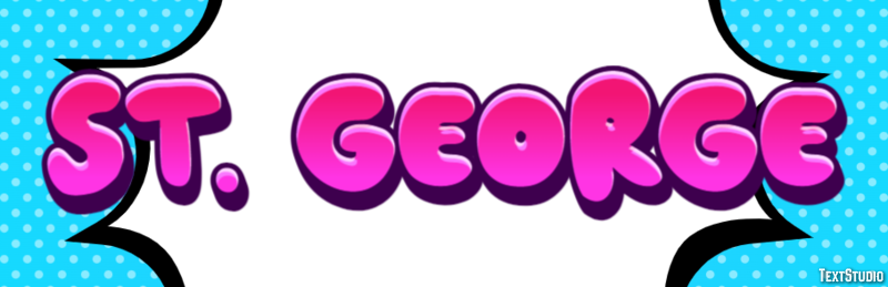 St. George Efekt tekstowy