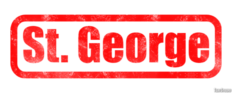 St. George Efekt tekstowy