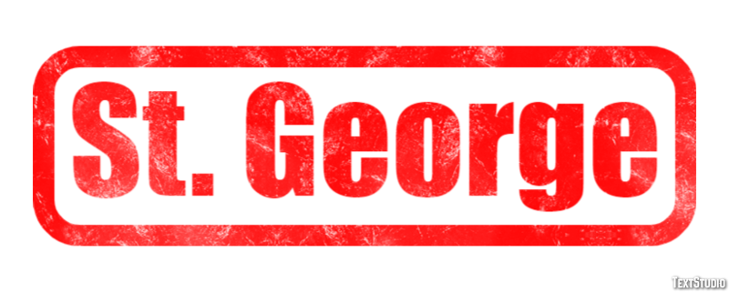 St. George Efekt tekstowy