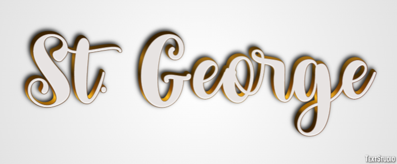 St. George Efekt tekstowy