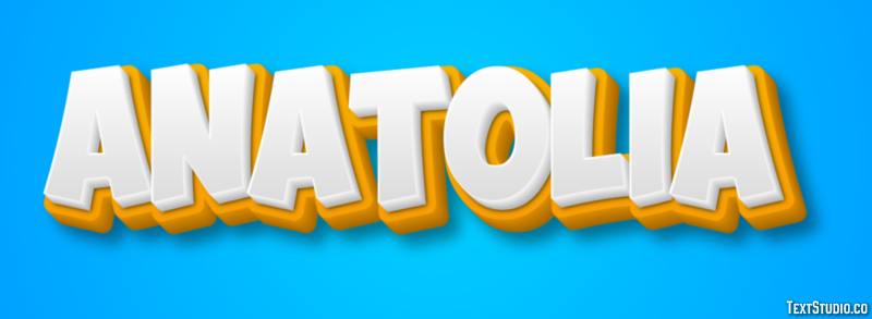 Anatolia Effet de texte